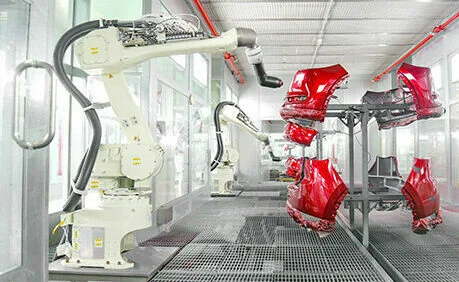 Dây chuyền Robot sơn màu