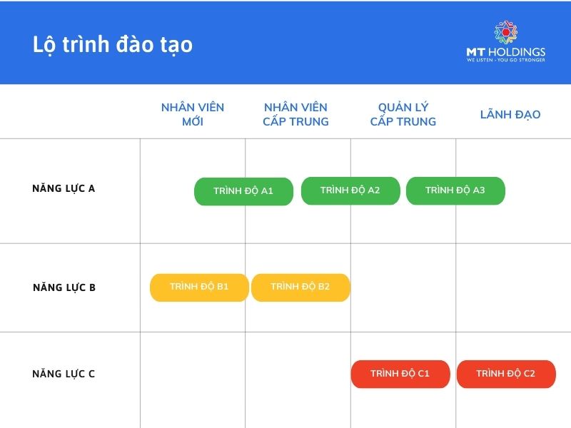 Lộ trình đào tạo