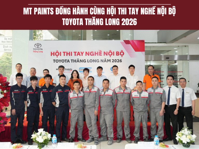 MT Paints Accompanies Toyota Thang Long’s 2026 Internal Skills Competition